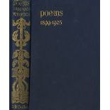 Yeats (W.B.) Poems 1899 - 1905, 8vo L. (A.H. Bullen) 1906., hf. title; Poems - Second Series, 8vo L.