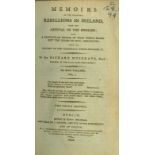 Musgrave (Sir Rich.) Memoirs of the Different Rebellions in Ireland, 2 vols. 8vo D. 1802.