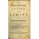 [Browne (Peter) Bishop of Cork & Ross] The Procedure, Extent and Limits of Human Understanding,