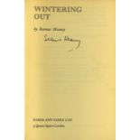 All Signed Copies Heaney (Seamus) Wintering Out, L. 1972. First Edn.