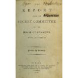 [1798 Interest] Report of Committee of Secrecy of the House of Commons,