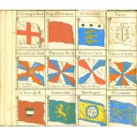 With Contemporary Hand Coloured Plates Bowles (Carington) Universal Display of the Naval Flags of