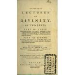 Co. Kildare Author Digby (Rev. Wm.) Twenty-One Lectures on Divinity, In Two Parts. 8vo D. 1787.