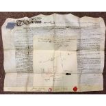 Dublin Indenture of 1804 Weldon (James) Printed Indenture on vellum dated 4 January 1804,