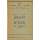 Walsh (Paul) Irish Chiefs and Leaders, D. 1960, also Irish Men of Learning, D. 1947.