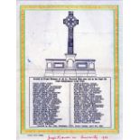 Co. Wexford, 1916: Printed Poster, .. In Proud Memory of All Co.