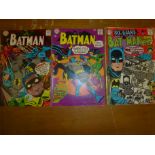 BATMAN NO. 196, 197 AND 198