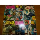 BATMAN NO. 222, 223, 224, 225, 226, 227, 228 AND 229