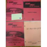 2 STAR TREK THE NEXT GENERATION SCRIPTS AND 2 STAR TREK WRITERS GUIDES