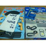 BOXED AURORA WORLD CHAMPIONSHIP MOTOR RACING SET AND ELECTRONIC SCORE BOARD