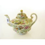 CANTONESE TEAPOT (DAMAGED LID)