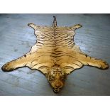 MOUNTED TIGER SKIN AND HEAD