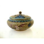 CLOISONNE LIDDED POT