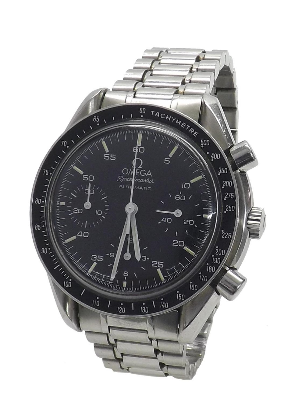 Omega Speedmaster automatic stainless steel gentleman's bracelet watch, circa 1991/2, ref. 175 0032,