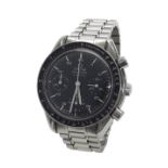 Omega Speedmaster automatic stainless steel gentleman's bracelet watch, circa 1991/2, ref. 175 0032,