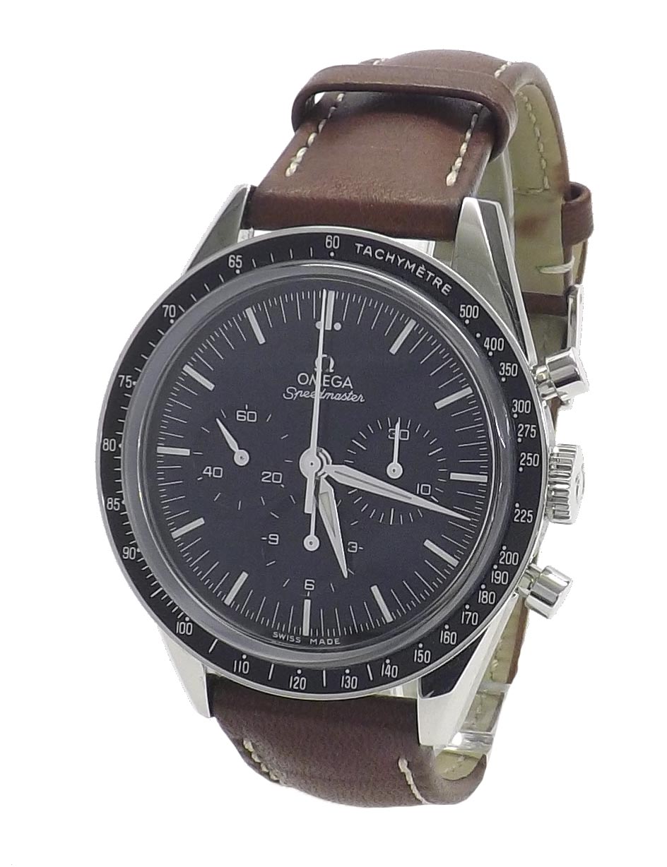 Omega Speedmaster '1957 Re-Edition' stainless steel gentleman's wristwatch, ref. 145.0049, cal. 1861