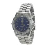 Tag Heuer 2000 Series Professional 200 Metres stainless steel gentleman's bracelet watch, ref.