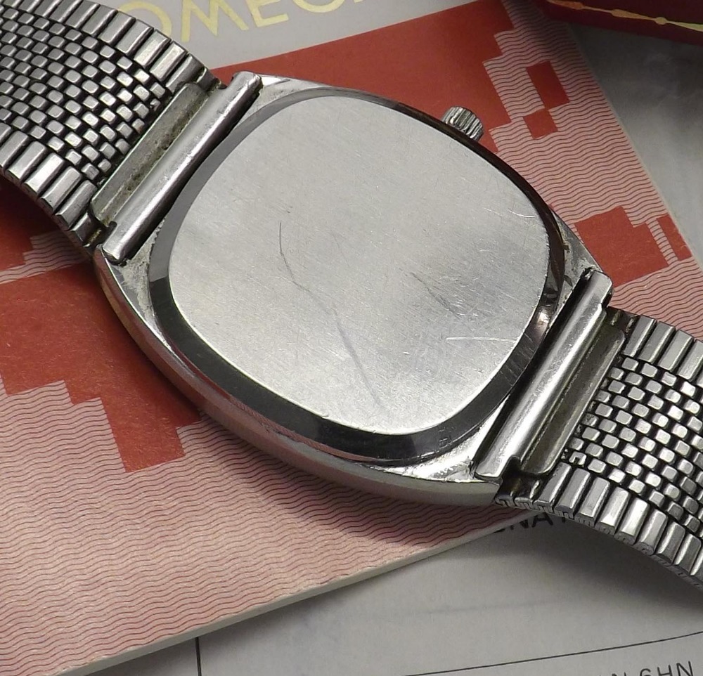 Omega De Ville Quartz stainless steel gentleman's bracelet watch, circa 1981, ref. ST3920006, no. - Image 3 of 3