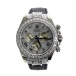 (15 544330-1-A) Impressive Rolex Oyster Perpetual Cosmograph Daytona 18ct white gold and diamond