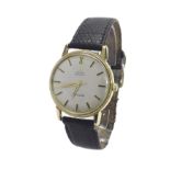 (575030070) Omega Seamaster automatic 9ct gentleman's wristwatch, circa 1963, circular silvered dial