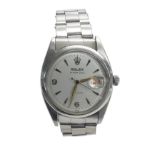 (575000364) Rolex Oyster Date Precision stainless steel gentleman's bracelet watch, ref. 6494,