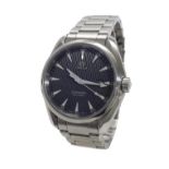 Omega Seamaster Aqua Terra stainless steel gentleman's bracelet watch, circa 2010, ref. 196 1115,
