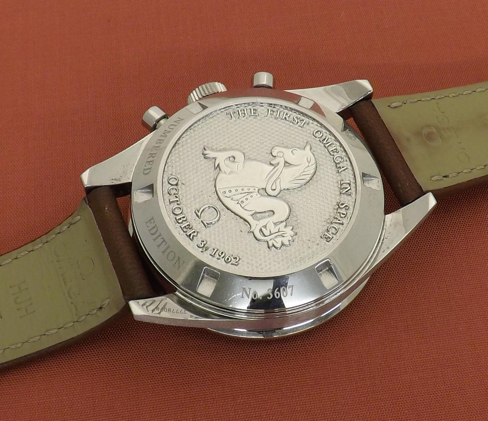 Omega Speedmaster '1957 Re-Edition' stainless steel gentleman's wristwatch, ref. 145.0049, cal. 1861 - Image 2 of 2