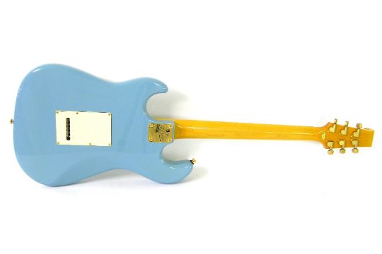 Burns Club Series Marquee electric guitar, made in Korea, ser. no. 9110357, blue finish, electrics - Image 2 of 2