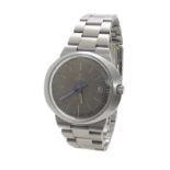 Omega Geneve Dynamic automatic stainless steel gentleman's bracelet watch, the gilt dial with