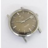 Omega Seamaster De Ville automatic stainless steel gentleman's wristwatch, the bronze dial with