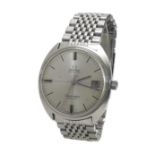 Omega Seamaster Cosmic automatic stainless steel gentleman's bracelet watch, circular silvered
