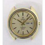 Omega Seamaster Cosmic 2000 1970s automatic gold plated and stainless steel gentleman's