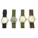 Four Military issue wristwatches (at fault) (4)