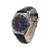 Omega Seamaster Military issue stainless steel gentleman's wristwatch for the Pakistan Air Force,