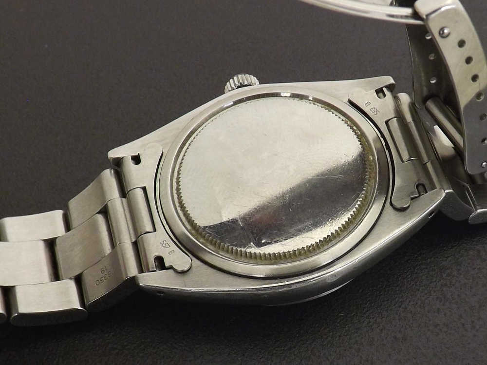 Rolex Oysterdate Precision stainless steel gentleman's bracelet watch, ref. 6694, no. 1266728, circa - Image 3 of 5