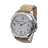 Panerai Luminor B Series Limited Edition stainless steel gentleman's wristwatch, ref. 6502, no.