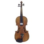 German violin circa 1910, 14", 35.60cm