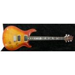 2002 Paul Reed Smith (PRS) Custom 24 electric guitar, ser. no. 2 14927, cherry burst finish,