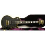 1972 Gibson Les Paul Custom '54 Reissue electric guitar, made in USA, ser. no. LE774344, black