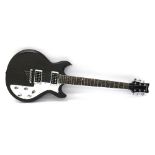Ibanez GAX45 electric guitar, made in Korea, ser. no. W852568, matt black finish, with upgraded