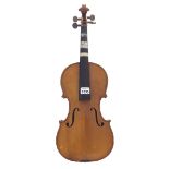 French violin circa 1920, 14 1/8", 35.90cm