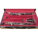 French Cor Anglais by and stamped F. Loree, Paris, circa 1910, stamped Z96, case *Sold with a letter