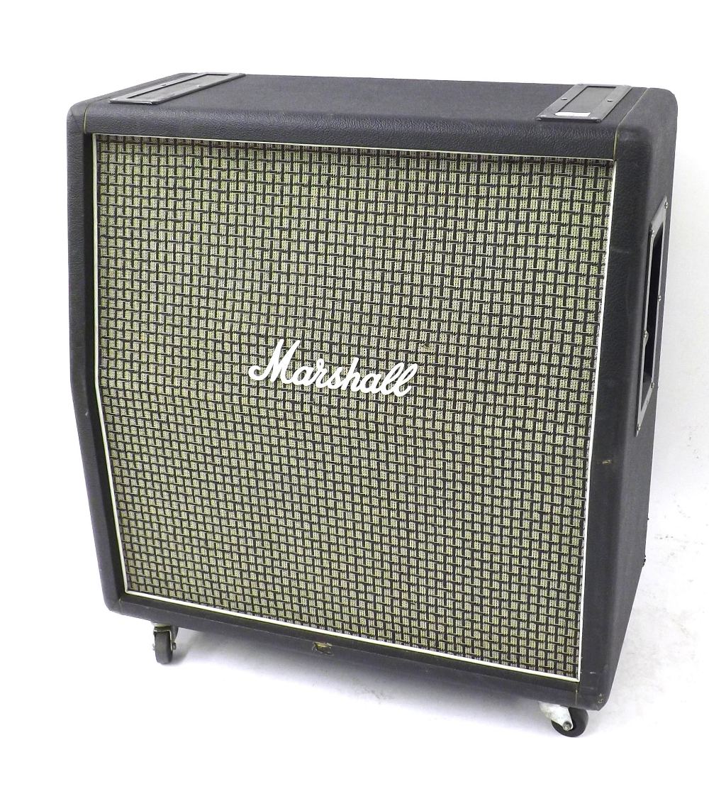 1976 Marshall JMP MK 2 guitar amplifier head, ser. no. S/A2186H, with a cream badged dust cover; - Image 5 of 7