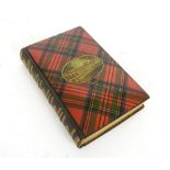 Tartan ware book - Sir Walter Scott, Lady of the Lake, in a Stuart pattern binding decorated with