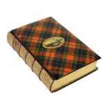 Tartan ware book - Sir Walter Scott, Bart, Lady of the Lake, in a McPherson pattern binding