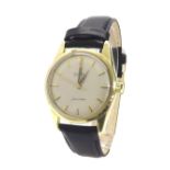 Omega Seamaster automatic 18ct gentleman's wristwatch, ref. 14700 SC, circa 1961, the circular