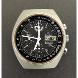 Omega Speedmaster automatic chronograph stainless steel gentleman's wristwatch, ref. 176.0012,