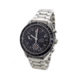 Omega Speedmaster Racing 'Michael Schumacher' automatic chronograph stainless steel gentleman's