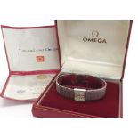 Omega 9ct white gold lady's dress watch, ref. 7115782, movement serial no. 23757092, circa 1966, the