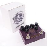 Analogman King of Tone version 4 guitar pedal, made in USA, serial no. 7258, within original box,